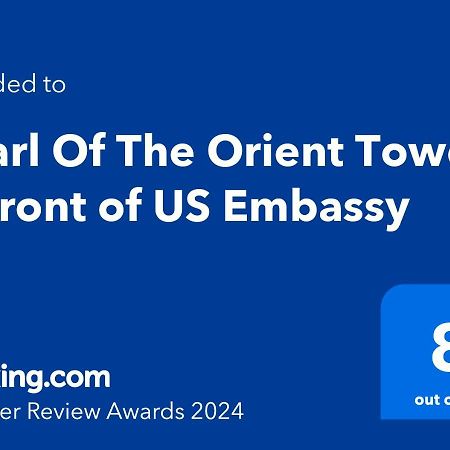 Apartamento Pearl Of The Orient Tower, In Front Of Us Embassy Manila Exterior foto